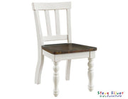 Joanna Kids 5-Piece Dining Set Ivory & Mocha Finish