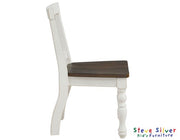 Joanna Kids 5-Piece Dining Set Ivory & Mocha Finish