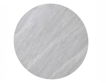 Mesa auxiliar redonda de imitación mármol Keyla 