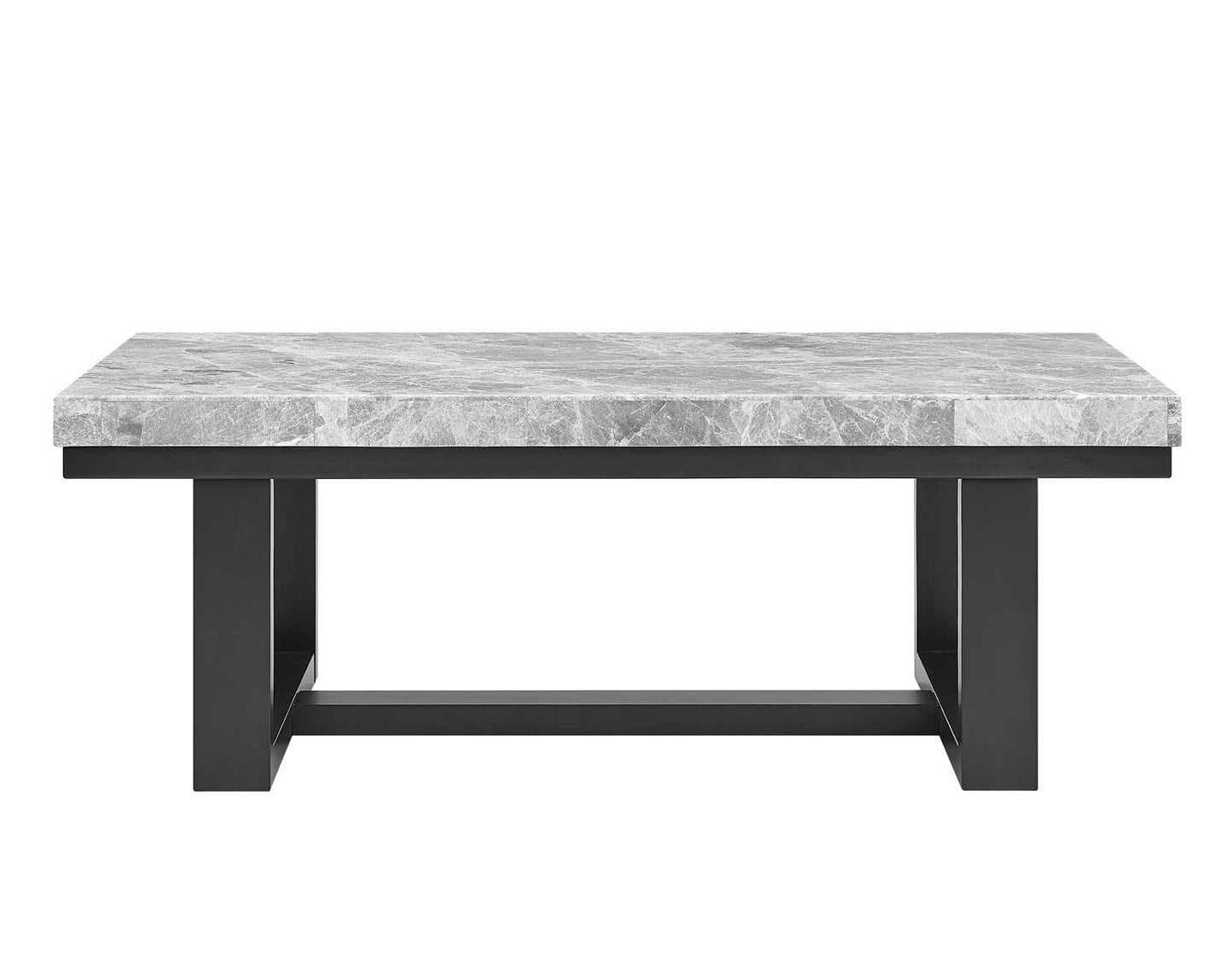 Mesa de cóctel de mármol gris Lucca 