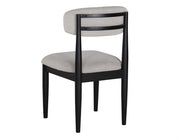 Juego de comedor Magnolia redondo de 5 piezas, 52 pulgadas, color negro
