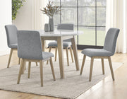 Vida Upholstered Side Chair – Gray