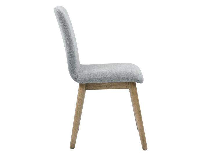 Vida Upholstered Side Chair – Gray