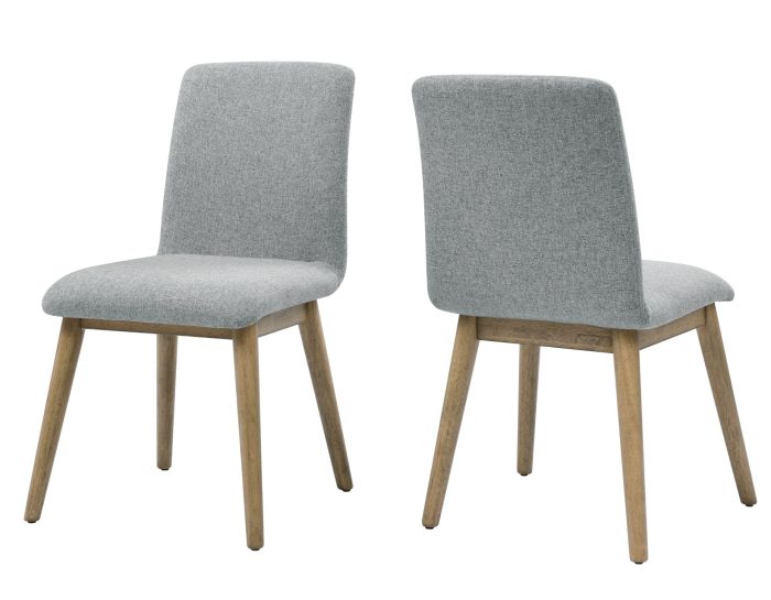 Vida Upholstered Side Chair – Gray