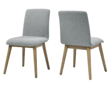 Vida Upholstered Side Chair – Gray