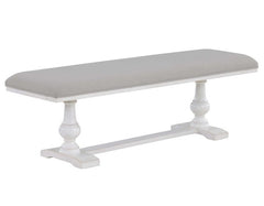 Banco tapizado Warren White