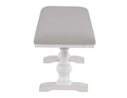 Banco tapizado Warren White