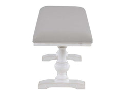 Banco tapizado Warren White
