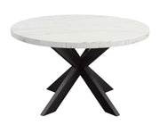 Mesa de comedor redonda Xena de 52 pulgadas