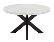 Mesa de comedor redonda Xena de 52 pulgadas