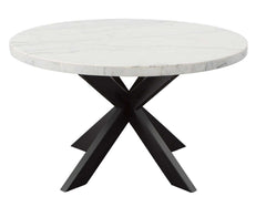 Mesa de comedor redonda Xena de 52 pulgadas