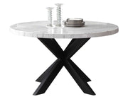 Mesa de comedor redonda Xena de 52 pulgadas