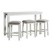 Stone 4PC Occasional Bar Table