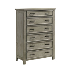 Sullivan 6-Drawer Chest In Drift Grey