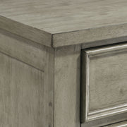 Sullivan King Storage 4PC Bedroom Set with 2 Nightstands & Chest in Drift Grey