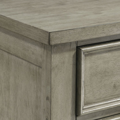 Sullivan Queen Storage 5PC Bedroom Set with 2 Nightstands, Dresser & Chest in Drift Grey