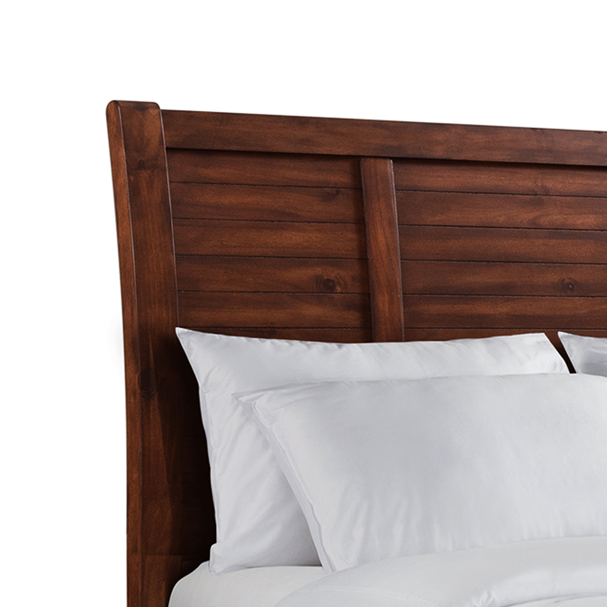 Sullivan King Storage 4PC Bedroom Set with 2 Nightstands & Dresser in Rich Cherry