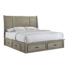Sullivan King Storage 3PC Bedroom Set in Drift Grey