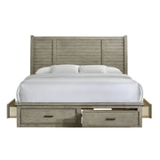 Sullivan King Storage Bed in Drift Grey