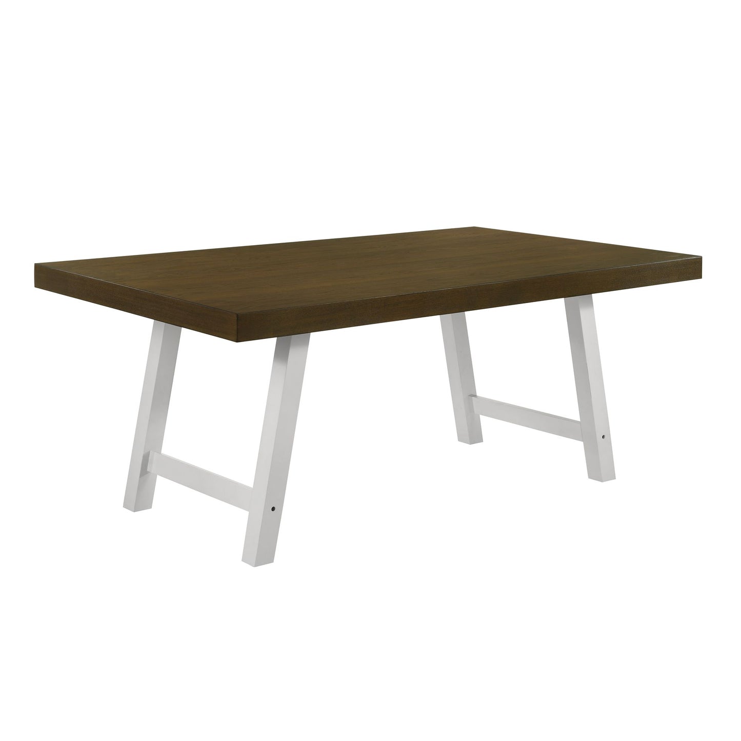 Summerville 6PC Dining Set with Table, 4 Chairs, and Bench in Oak and Antique White