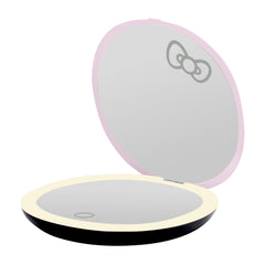 Hello Kitty® "Supercute Signature" Print LED Compact Mirror