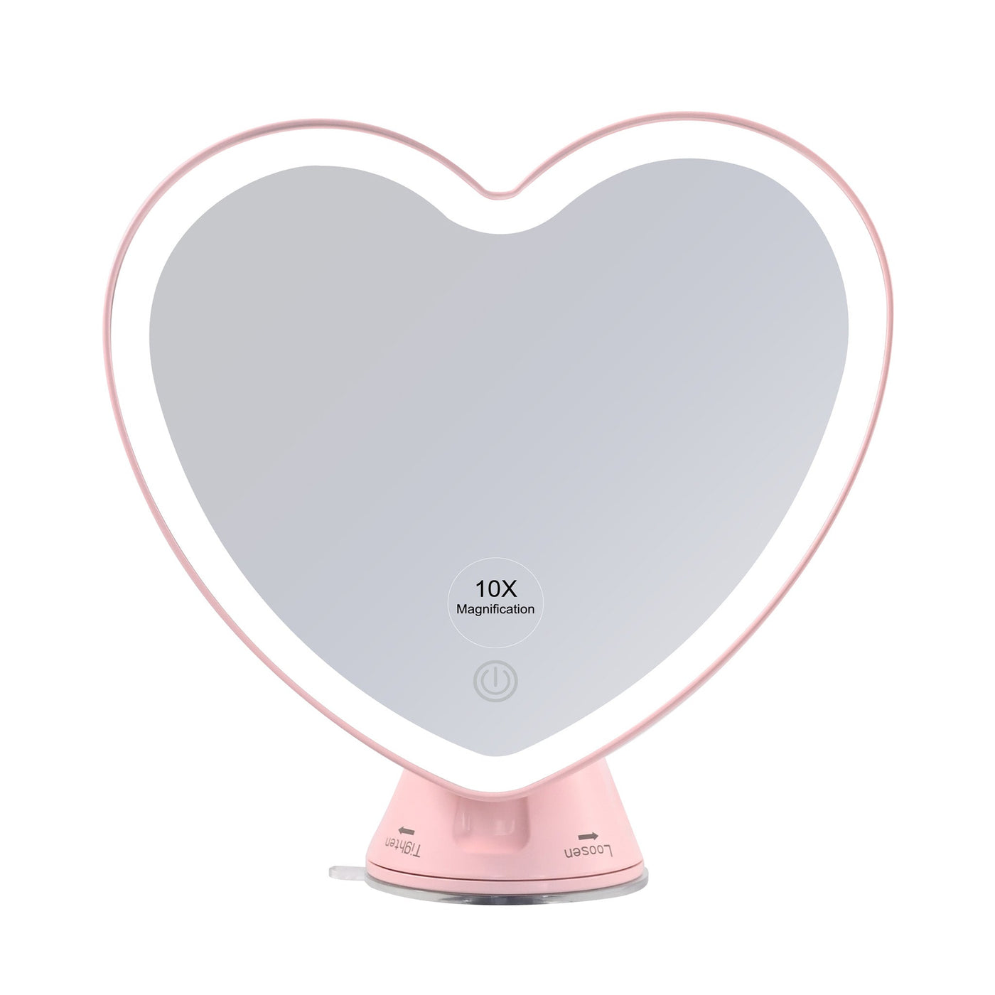 Sweetheart 10x Magnified LED Mirror