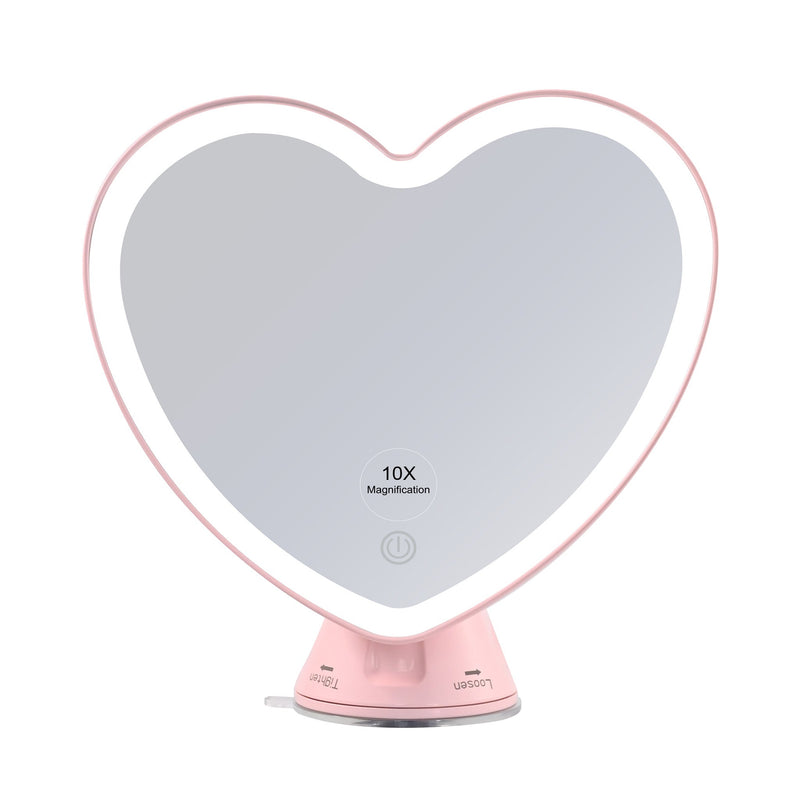 Sweetheart 10x Magnified LED Mirror
