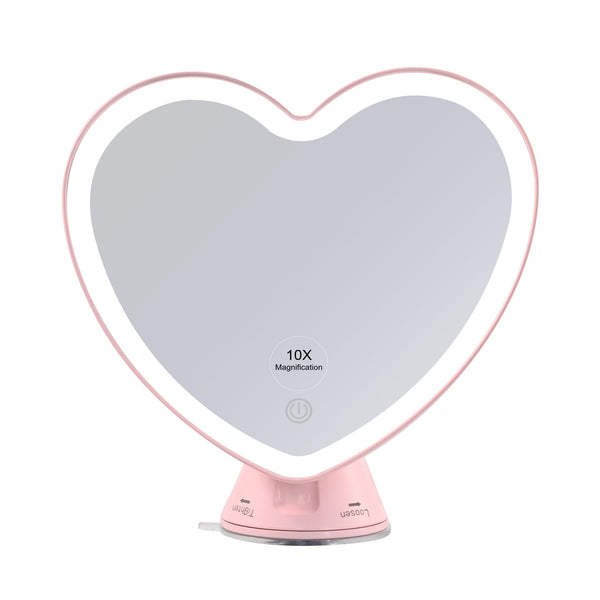 Sweetheart 10x Magnified LED Mirror