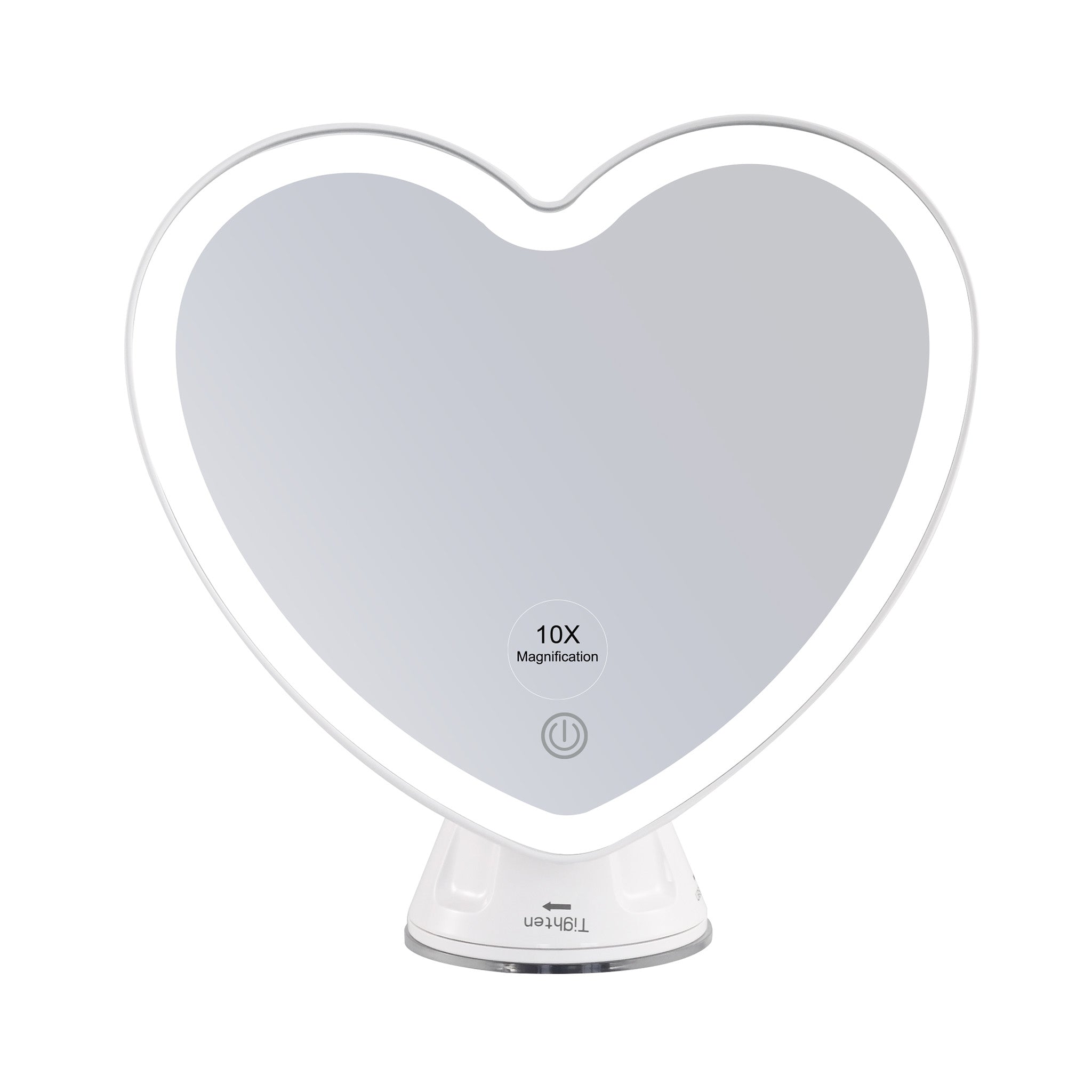 Sweetheart 10x Magnified LED Mirror