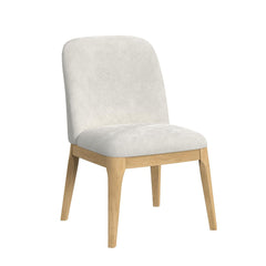 Sylvie 5PC Standard Height Dining Set in Natural-Oval Table and Four Chairs