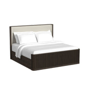 Sylvie King UPH 5PC Bedroom Set with 2 Nightstands, Dresser & Chest in Dark Brown
