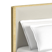 Sylvie King UPH 4PC Bedroom Set with 2 Nightstands & Chest in Natural