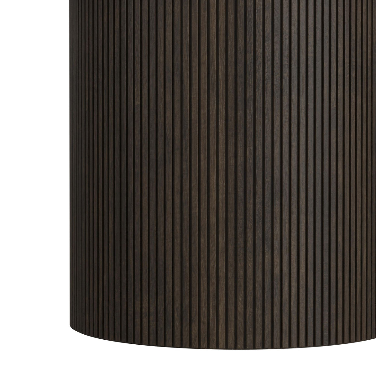 Sylvie 7PC Standard Height Dining Set in Dark Brown-Oval Table and Six Chairs