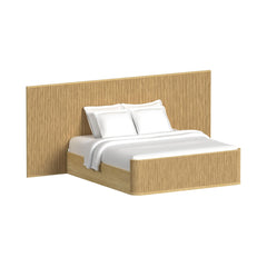 Sylvie Wall Bed King Set in Natural