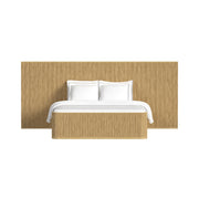 Sylvie Wall Bed King Set in Natural