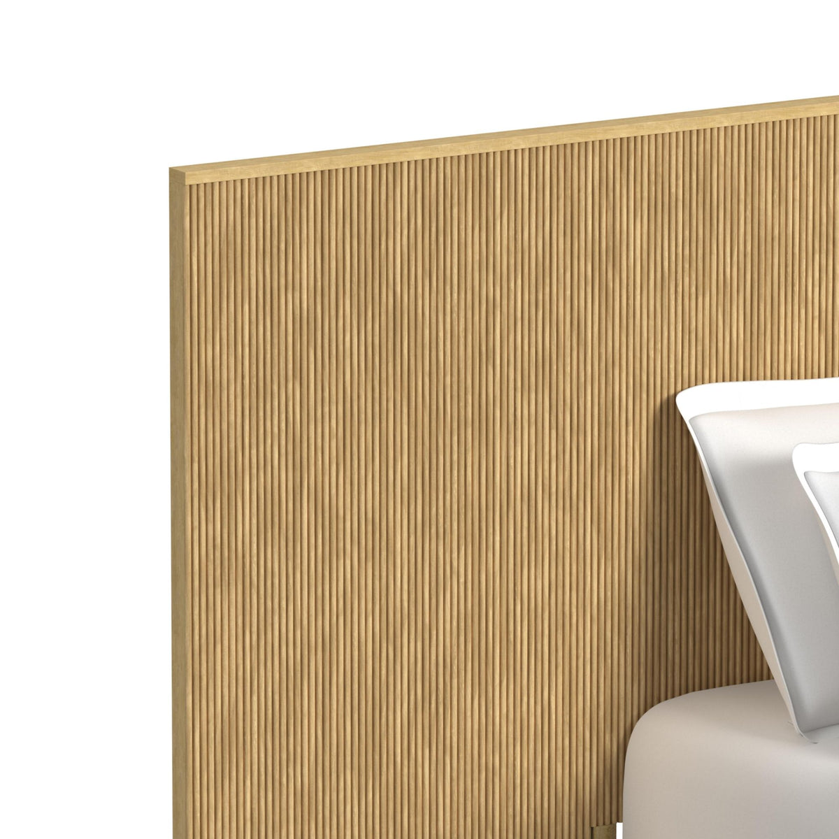 Sylvie Wall Bed Queen Set in Natural