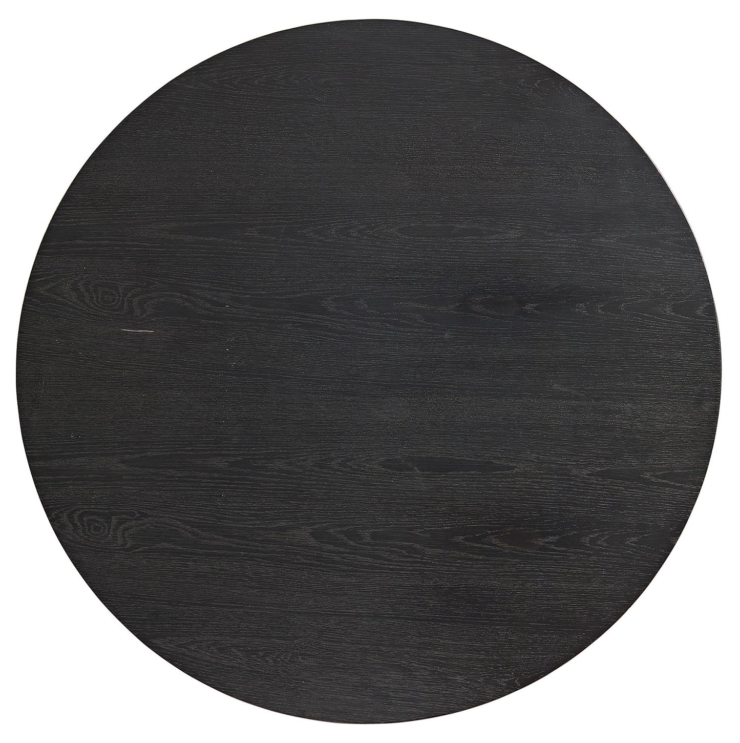Mesa de centro redonda Portland en color negro