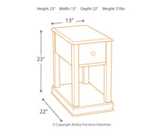 Breegin Chair Side End Table