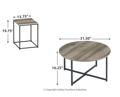 Wadeworth Occasional Table Set (3/CN)