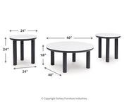 Xandrum Occasional Table Set (3/CN)