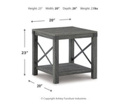 Freedan Square End Table