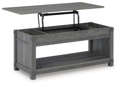 Freedan Lift-top Coffee Table, 2 End Tables and Console