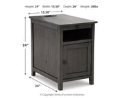 Treytown Chair Side End Table
