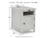 Treytown Chair Side End Table