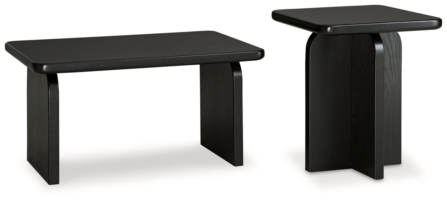 Manor Stone Occasional Table Set (2/CN)