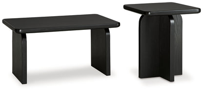 Manor Stone Occasional Table Set (2/CN)