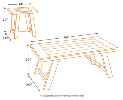 Noorbrook Occasional Table Set (3/CN)