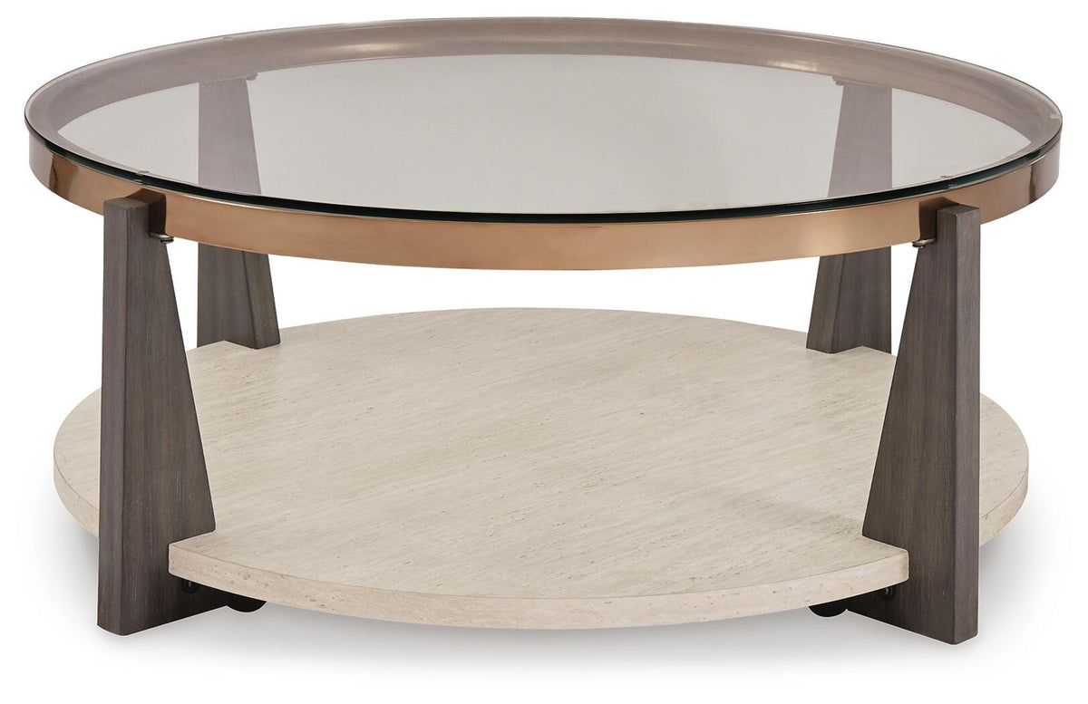 Frazwa Round Cocktail Table