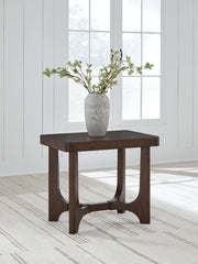 Korestone Rectangular End Table