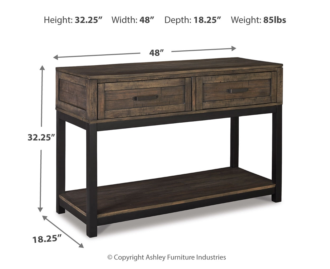 Johurst Sofa Table